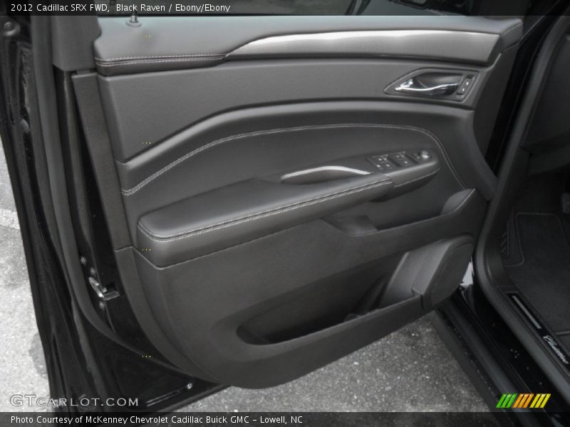 Black Raven / Ebony/Ebony 2012 Cadillac SRX FWD