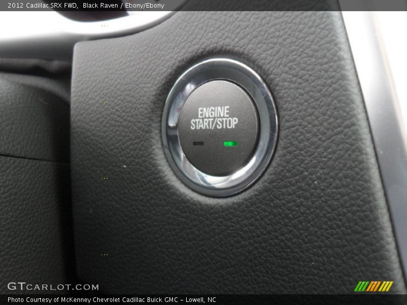 Black Raven / Ebony/Ebony 2012 Cadillac SRX FWD