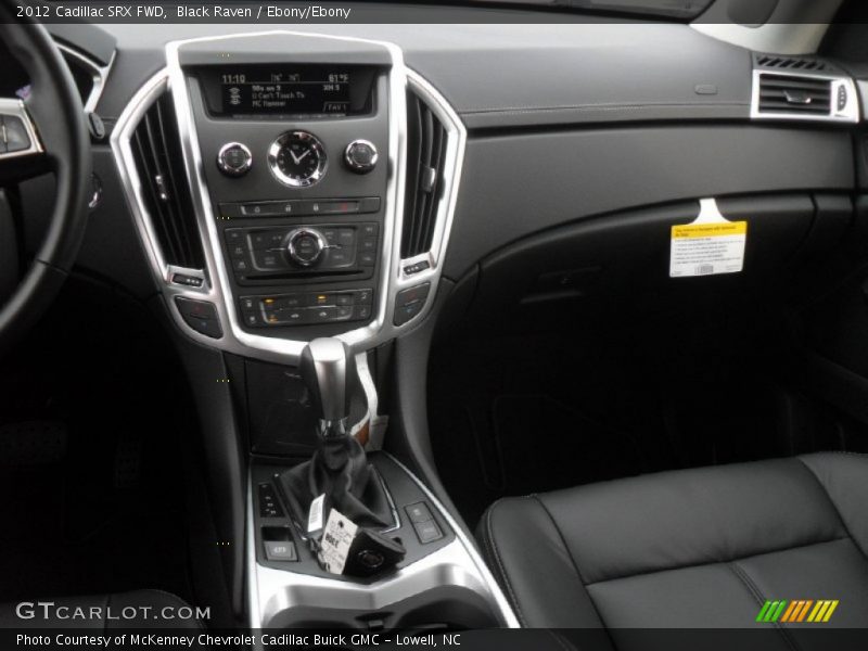Black Raven / Ebony/Ebony 2012 Cadillac SRX FWD