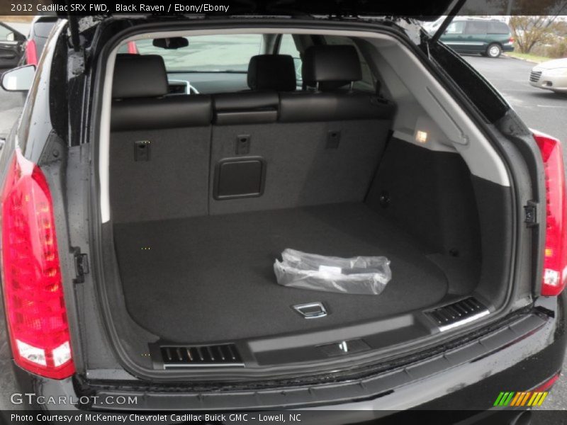 Black Raven / Ebony/Ebony 2012 Cadillac SRX FWD