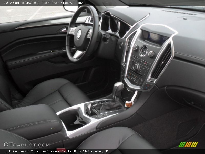 Black Raven / Ebony/Ebony 2012 Cadillac SRX FWD