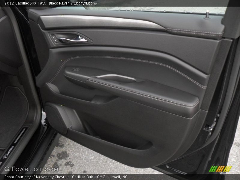 Black Raven / Ebony/Ebony 2012 Cadillac SRX FWD