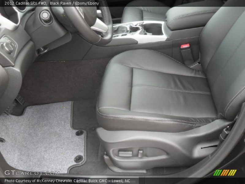 Black Raven / Ebony/Ebony 2012 Cadillac SRX FWD