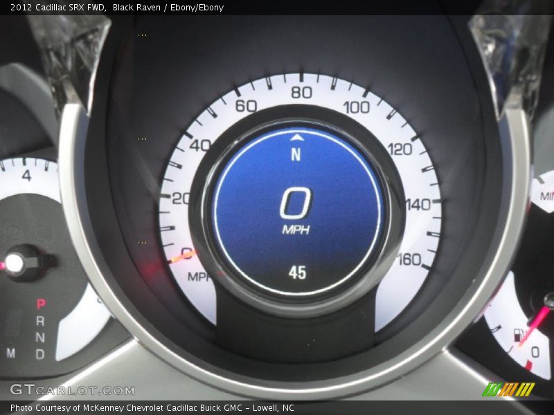 Black Raven / Ebony/Ebony 2012 Cadillac SRX FWD