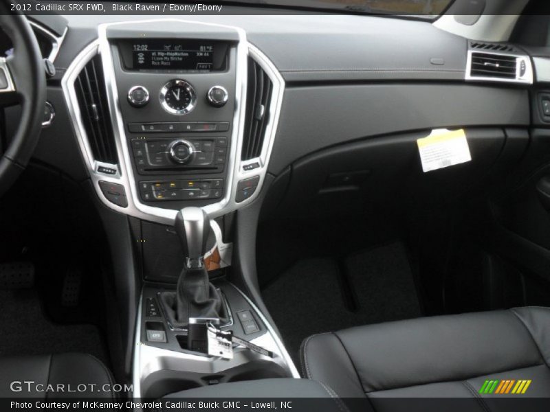 Black Raven / Ebony/Ebony 2012 Cadillac SRX FWD