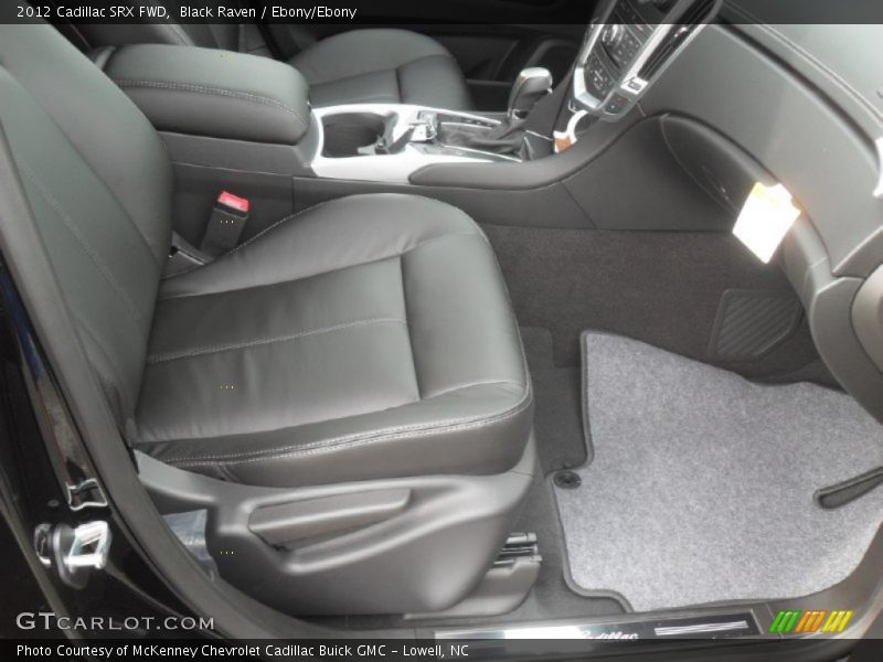 Black Raven / Ebony/Ebony 2012 Cadillac SRX FWD