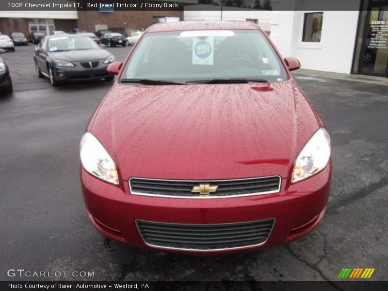 Red Jewel Tintcoat / Ebony Black 2008 Chevrolet Impala LT