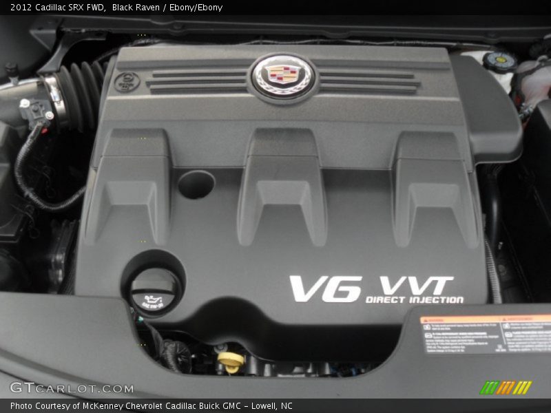  2012 SRX FWD Engine - 3.6 Liter DI DOHC 24-Valve VVT V6