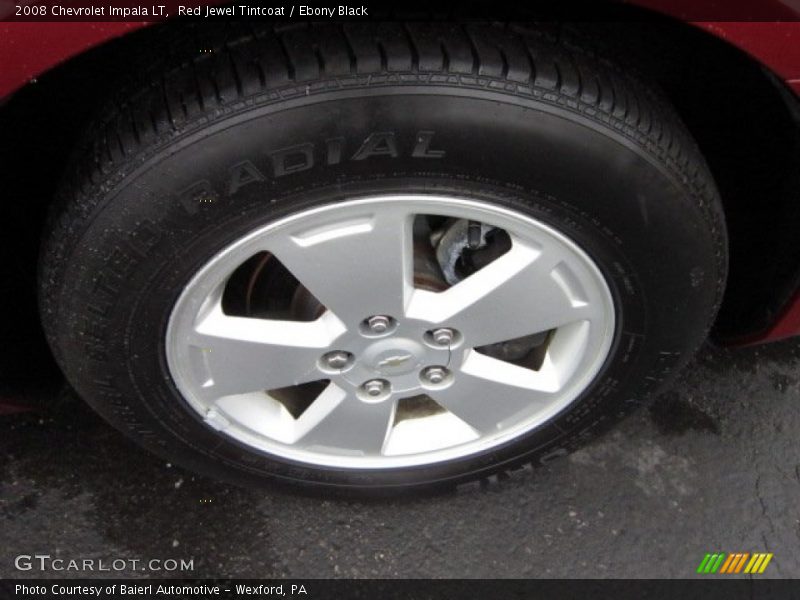 Red Jewel Tintcoat / Ebony Black 2008 Chevrolet Impala LT