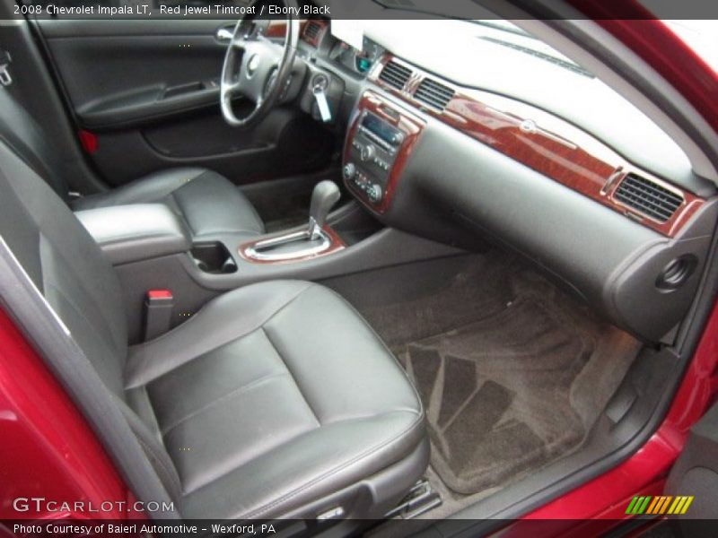 Red Jewel Tintcoat / Ebony Black 2008 Chevrolet Impala LT