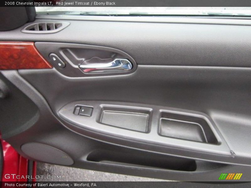 Red Jewel Tintcoat / Ebony Black 2008 Chevrolet Impala LT