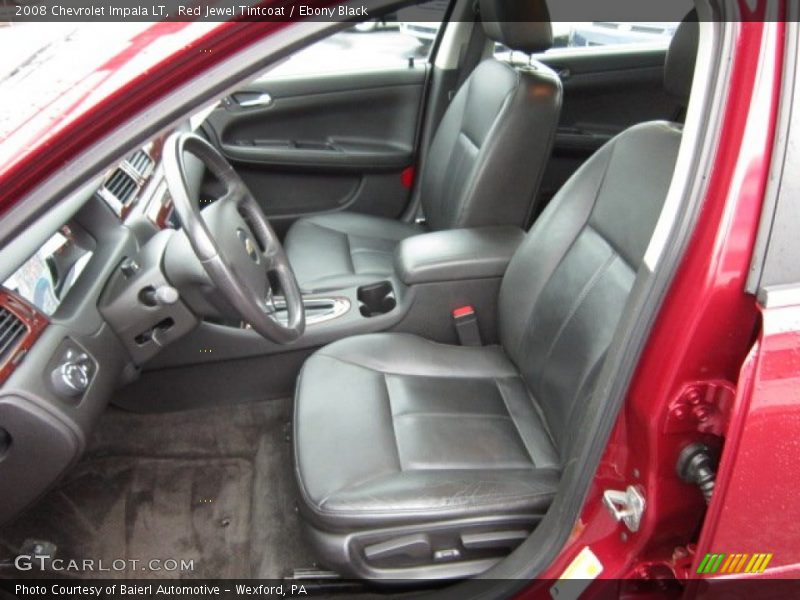 Red Jewel Tintcoat / Ebony Black 2008 Chevrolet Impala LT