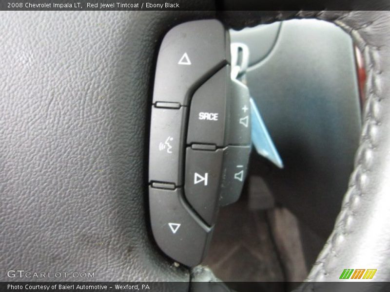 Red Jewel Tintcoat / Ebony Black 2008 Chevrolet Impala LT