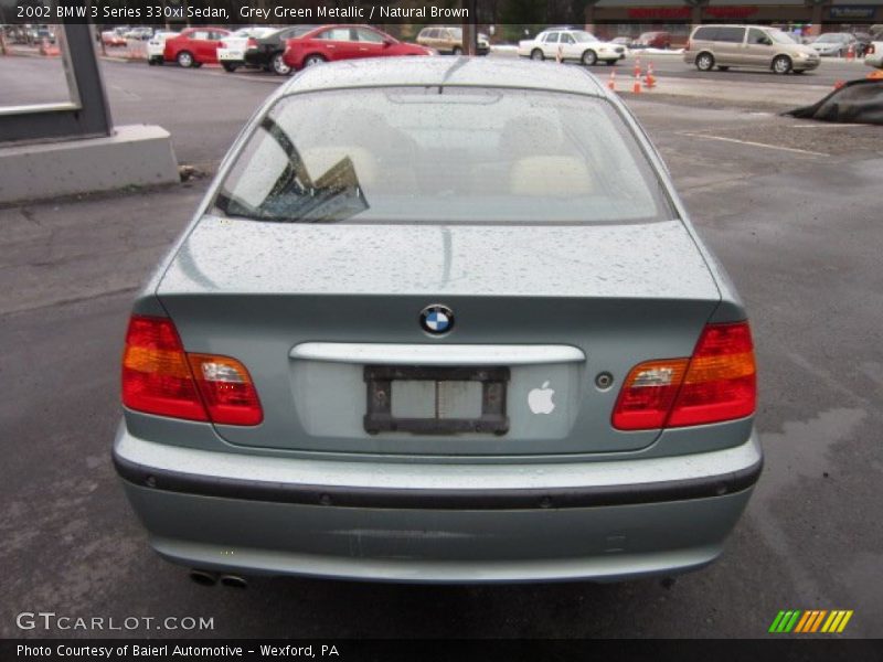 Grey Green Metallic / Natural Brown 2002 BMW 3 Series 330xi Sedan
