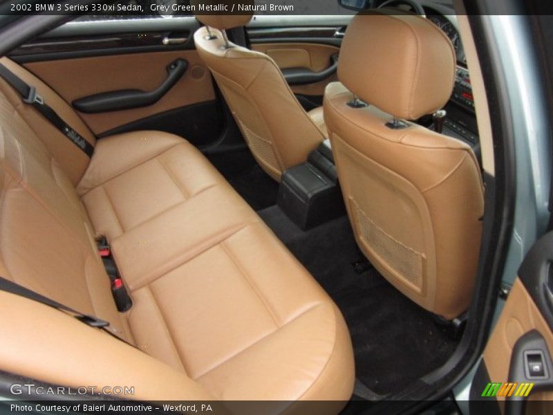  2002 3 Series 330xi Sedan Natural Brown Interior