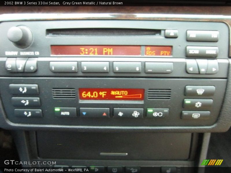 Audio System of 2002 3 Series 330xi Sedan