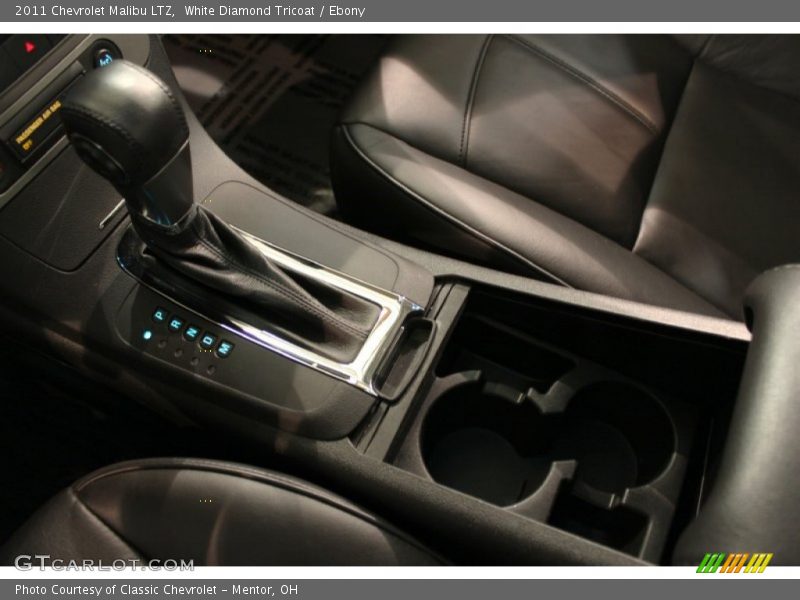 White Diamond Tricoat / Ebony 2011 Chevrolet Malibu LTZ