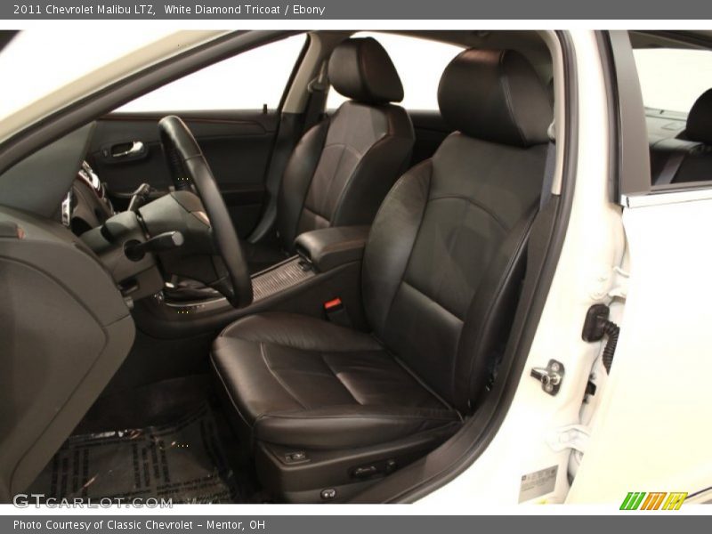  2011 Malibu LTZ Ebony Interior