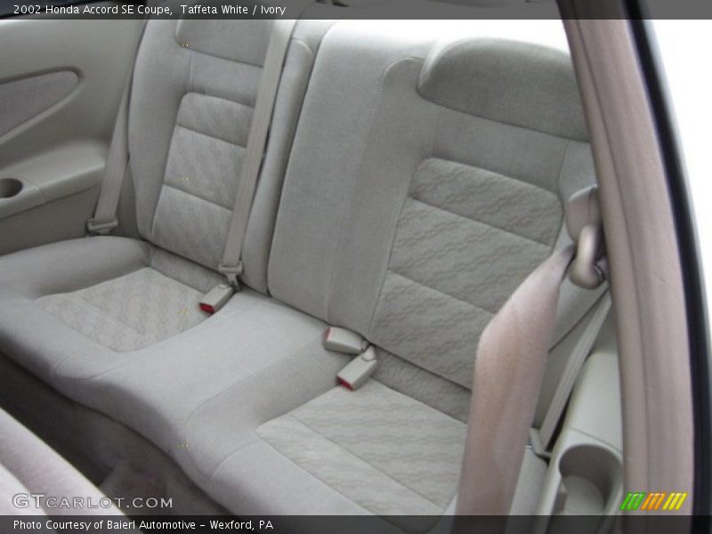  2002 Accord SE Coupe Ivory Interior