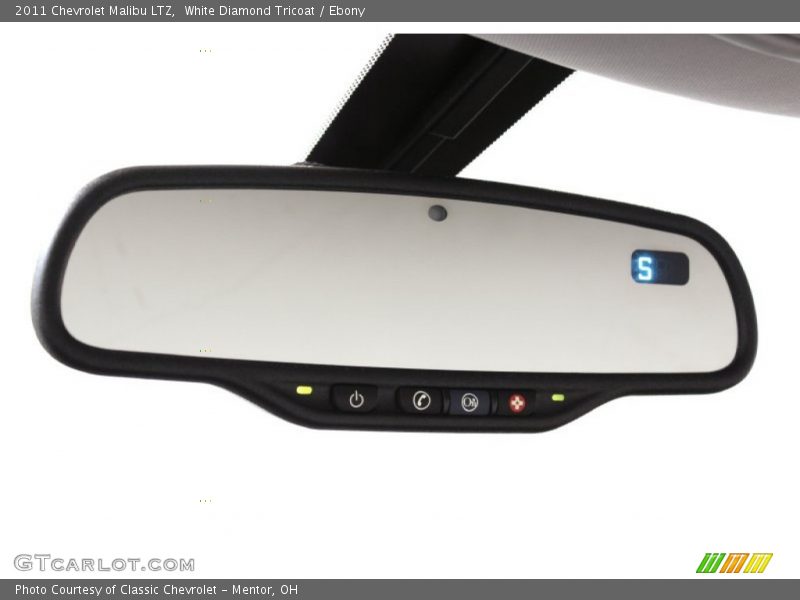 White Diamond Tricoat / Ebony 2011 Chevrolet Malibu LTZ