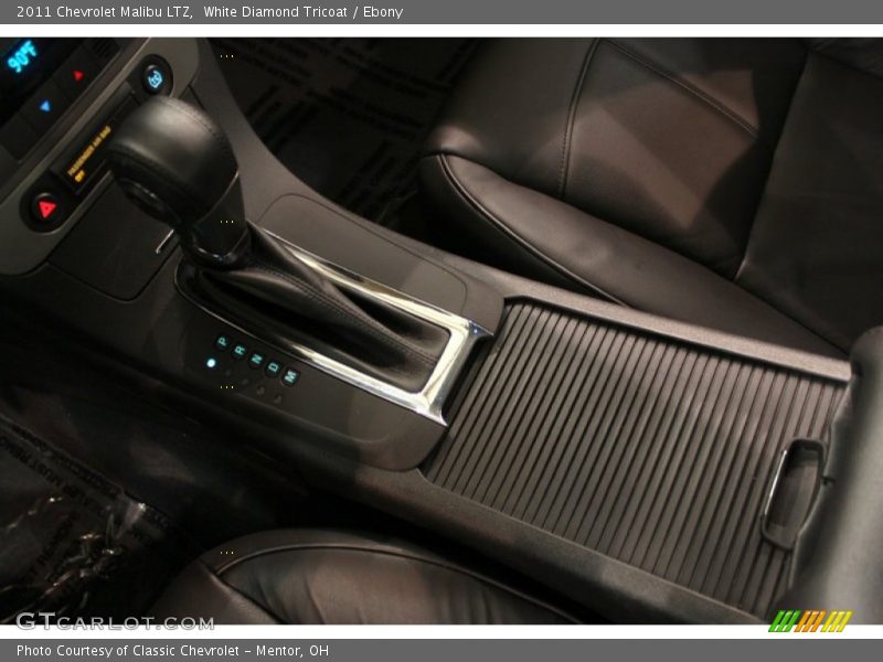 White Diamond Tricoat / Ebony 2011 Chevrolet Malibu LTZ