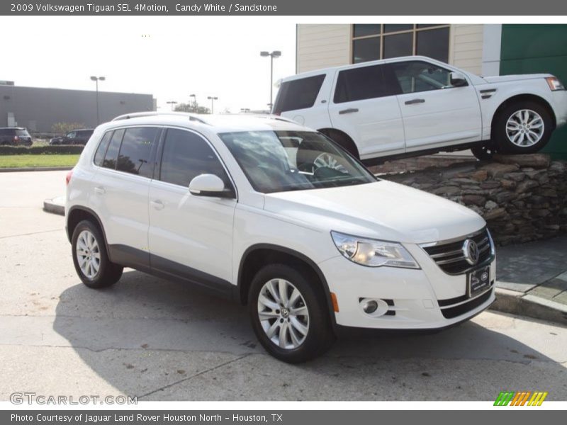 Candy White / Sandstone 2009 Volkswagen Tiguan SEL 4Motion
