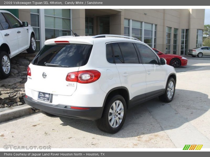Candy White / Sandstone 2009 Volkswagen Tiguan SEL 4Motion