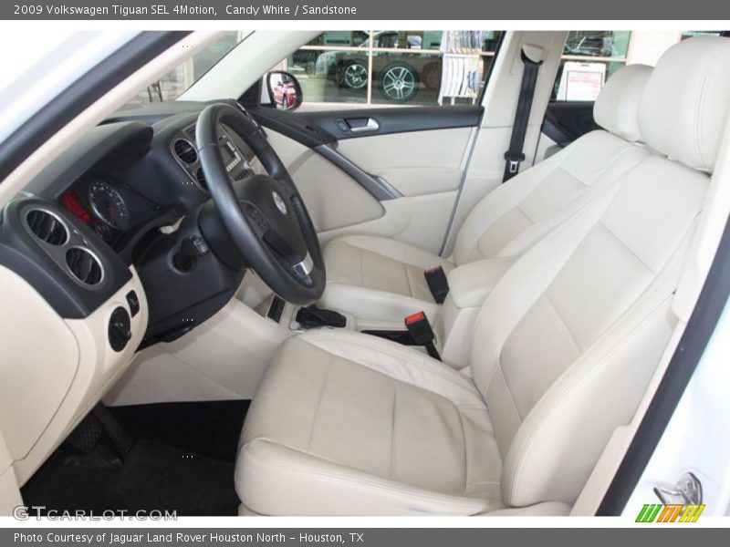 Candy White / Sandstone 2009 Volkswagen Tiguan SEL 4Motion
