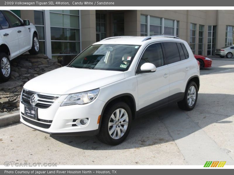 Candy White / Sandstone 2009 Volkswagen Tiguan SEL 4Motion
