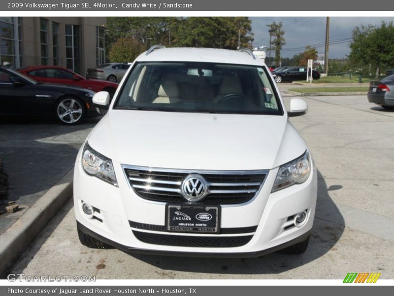Candy White / Sandstone 2009 Volkswagen Tiguan SEL 4Motion