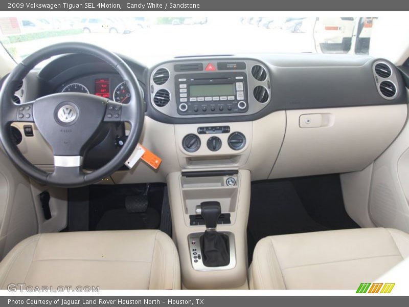 Candy White / Sandstone 2009 Volkswagen Tiguan SEL 4Motion