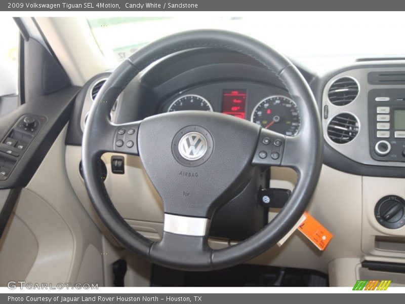 Candy White / Sandstone 2009 Volkswagen Tiguan SEL 4Motion