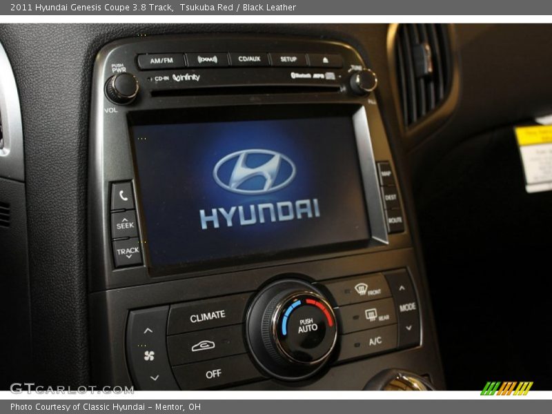 Tsukuba Red / Black Leather 2011 Hyundai Genesis Coupe 3.8 Track