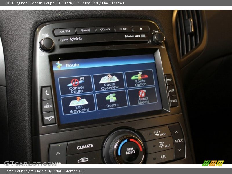 Tsukuba Red / Black Leather 2011 Hyundai Genesis Coupe 3.8 Track