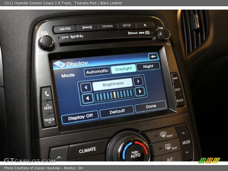 Tsukuba Red / Black Leather 2011 Hyundai Genesis Coupe 3.8 Track