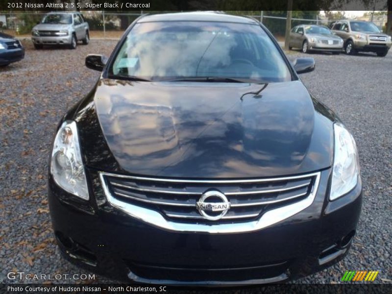 Super Black / Charcoal 2012 Nissan Altima 2.5 S