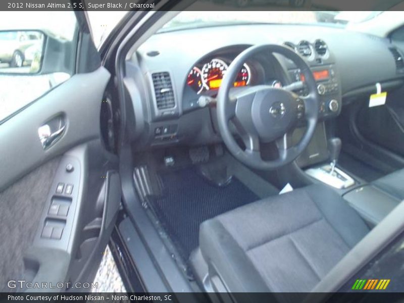 Super Black / Charcoal 2012 Nissan Altima 2.5 S