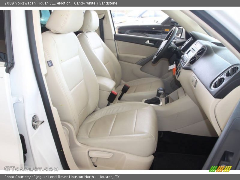 Candy White / Sandstone 2009 Volkswagen Tiguan SEL 4Motion
