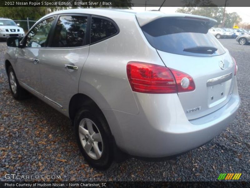 Brilliant Silver / Black 2012 Nissan Rogue S Special Edition