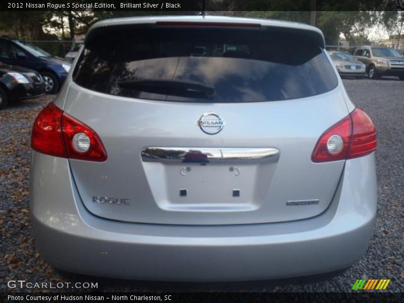 Brilliant Silver / Black 2012 Nissan Rogue S Special Edition