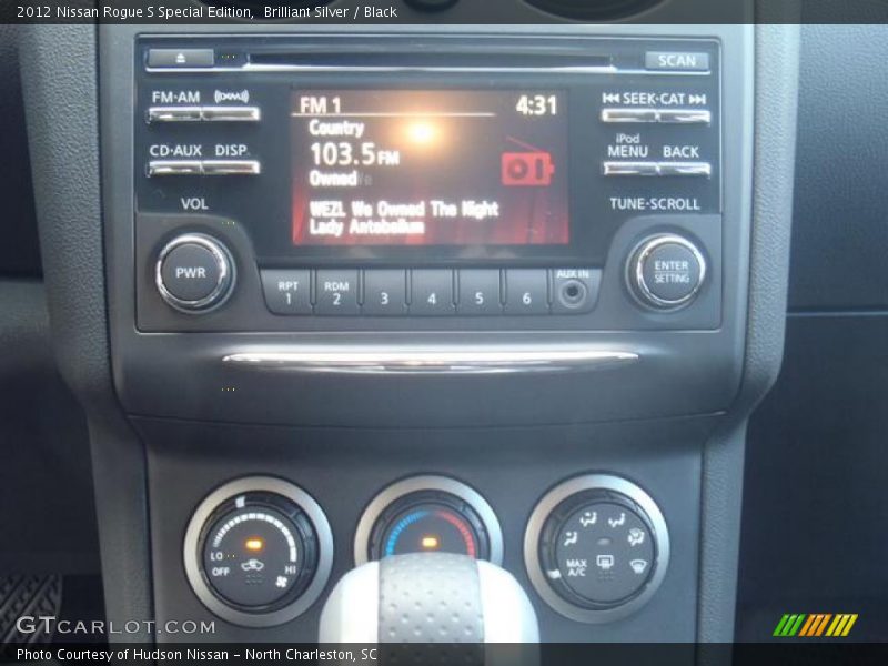 Brilliant Silver / Black 2012 Nissan Rogue S Special Edition