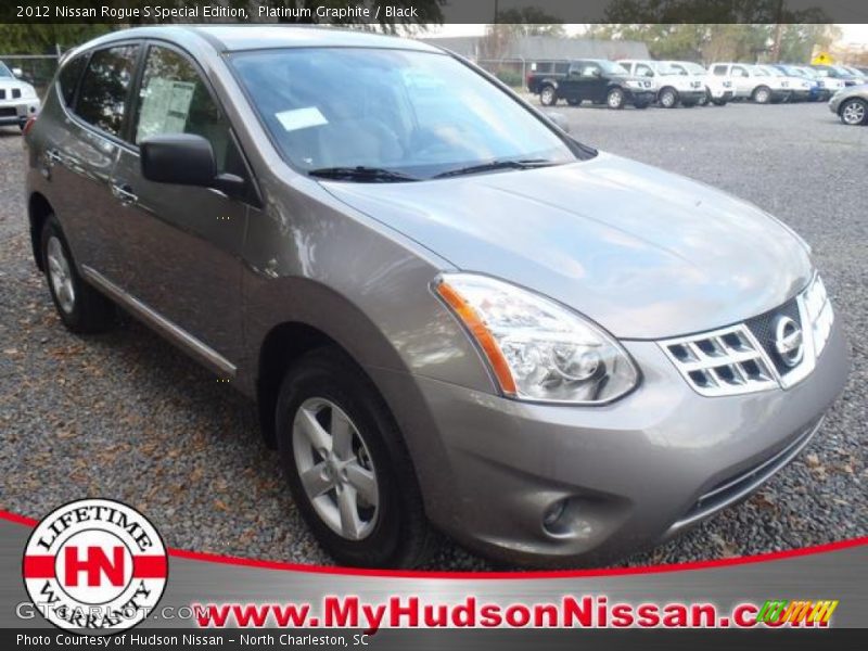 Platinum Graphite / Black 2012 Nissan Rogue S Special Edition