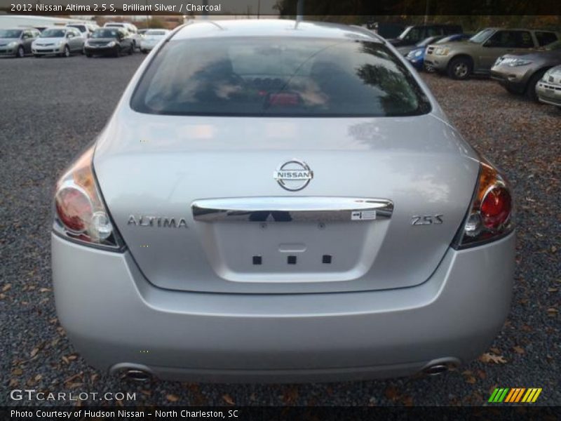 Brilliant Silver / Charcoal 2012 Nissan Altima 2.5 S