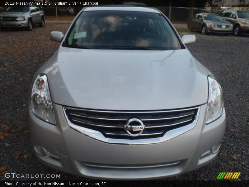 Brilliant Silver / Charcoal 2012 Nissan Altima 2.5 S