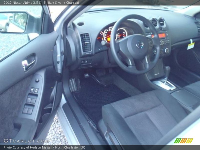 Brilliant Silver / Charcoal 2012 Nissan Altima 2.5 S