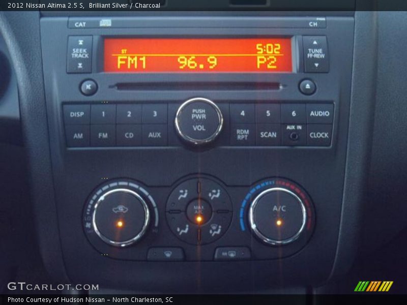 Brilliant Silver / Charcoal 2012 Nissan Altima 2.5 S