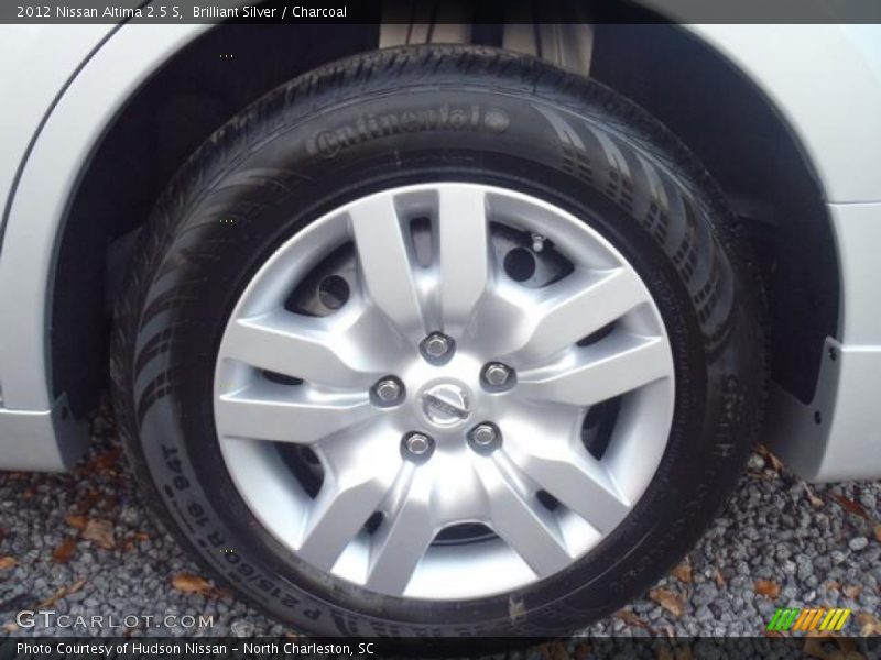 Brilliant Silver / Charcoal 2012 Nissan Altima 2.5 S