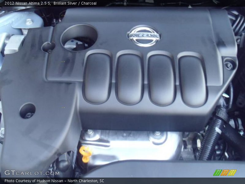 Brilliant Silver / Charcoal 2012 Nissan Altima 2.5 S