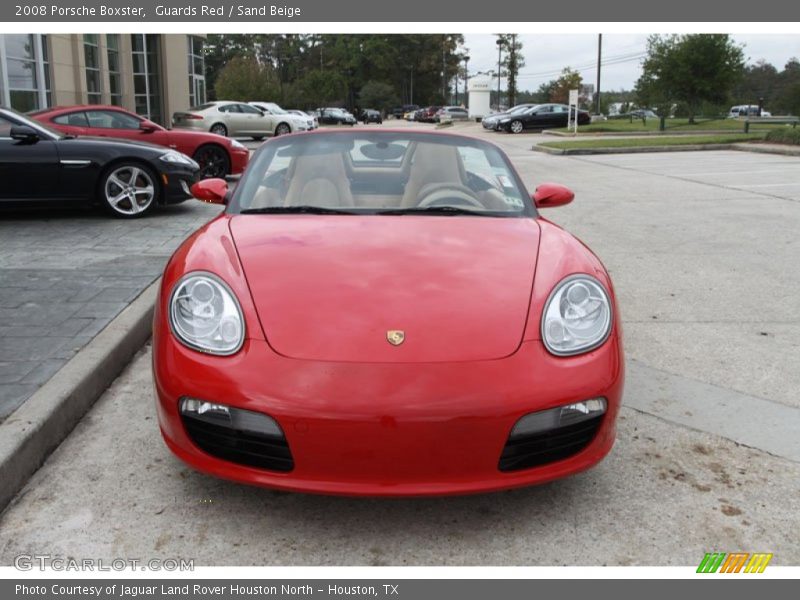 Guards Red / Sand Beige 2008 Porsche Boxster