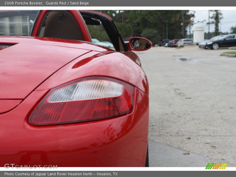 Guards Red / Sand Beige 2008 Porsche Boxster
